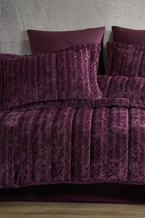 VELVET COMFORT SET MÜRDÜM