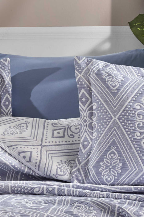 Bohem Bed Cover - Blue