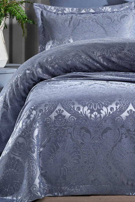 Enora Bed Cover - Blue