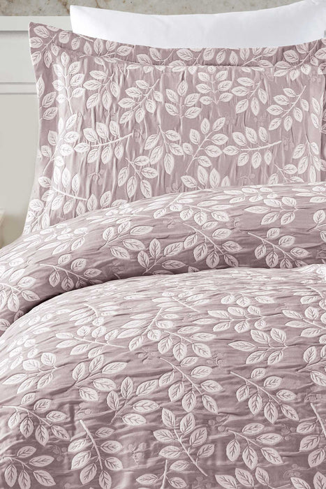 Eva Bed Cover Single - Rose