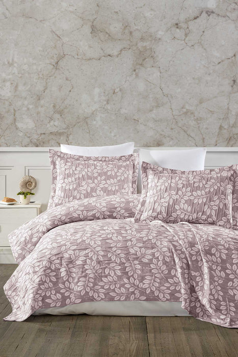 Eva Bed Cover Single - Rose