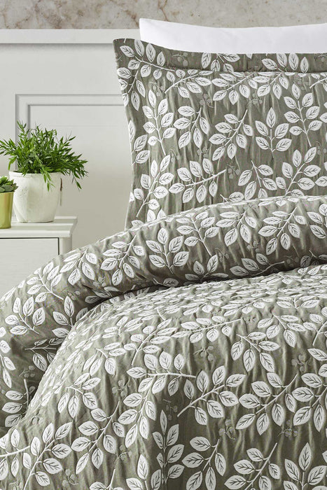 Eva Bed Cover Single - Khaki